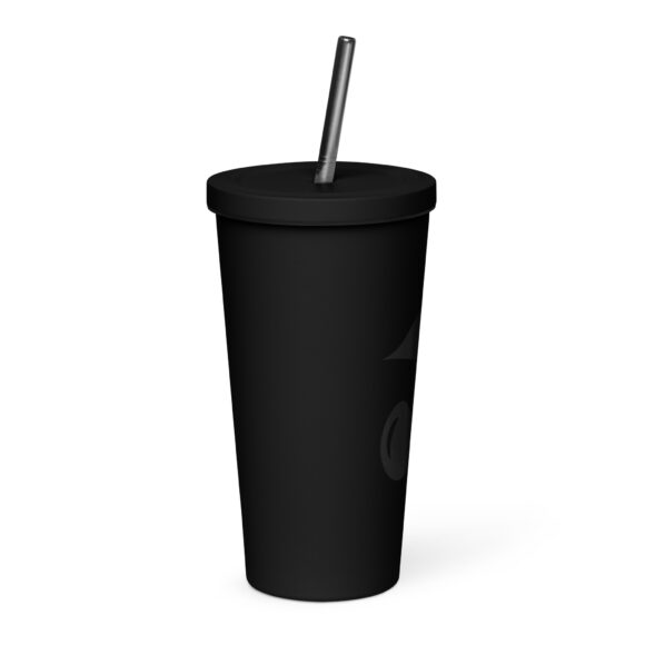 Insulated tumbler with a straw - Image 4