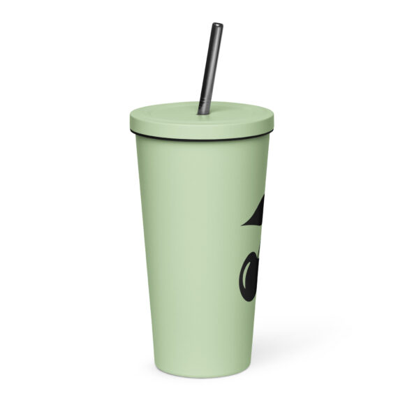 Insulated tumbler with a straw - Image 13