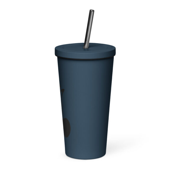 Insulated tumbler with a straw - Image 6