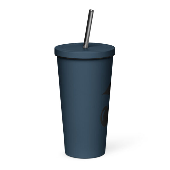 Insulated tumbler with a straw - Image 7