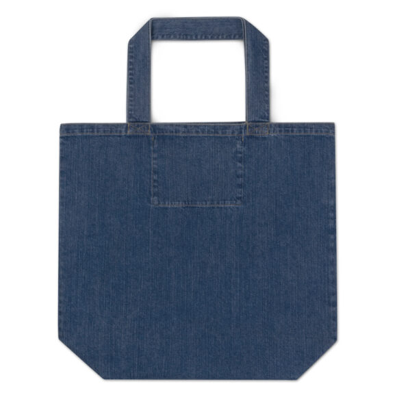 Organic denim tote bag - Image 2