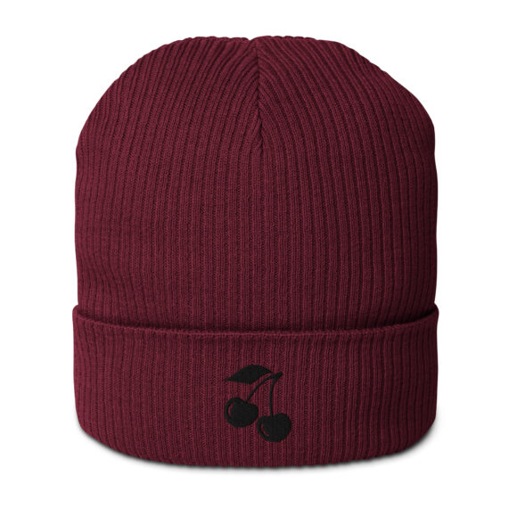 Organic ribbed beanie - Image 4