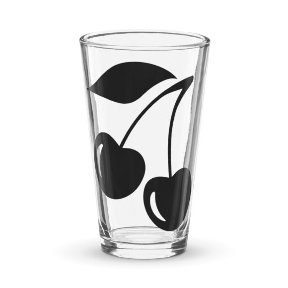 Shaker pint glass