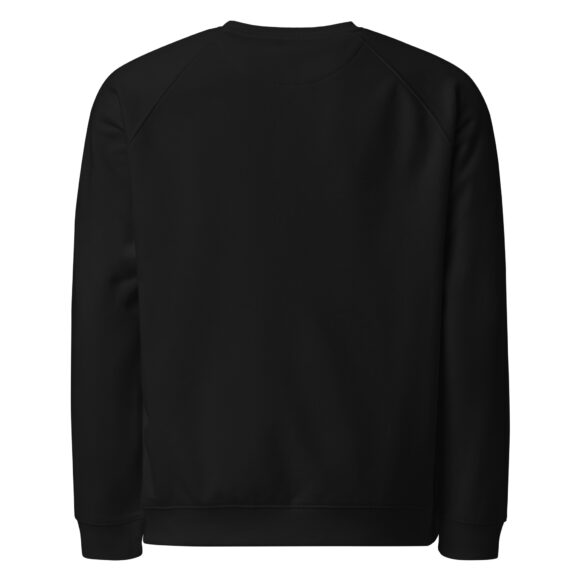 Unisex organic raglan sweatshirt - Image 3