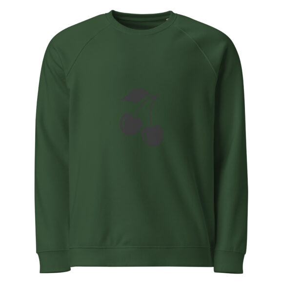 Unisex organic raglan sweatshirt - Image 14