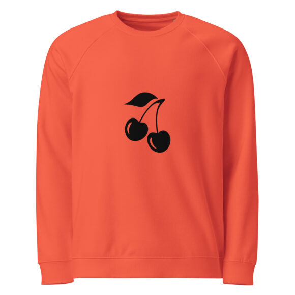 Unisex organic raglan sweatshirt - Image 18