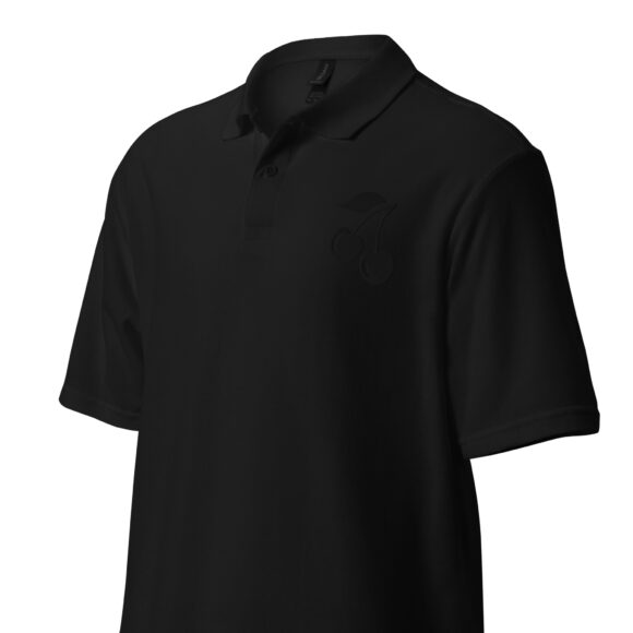 Unisex pique polo shirt - Image 3