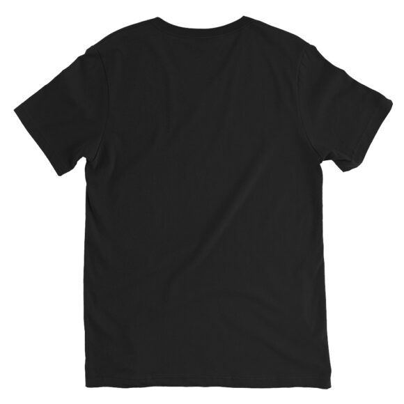 Unisex Short Sleeve V-Neck T-Shirt - Image 3