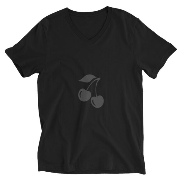 Unisex Short Sleeve V-Neck T-Shirt - Image 2