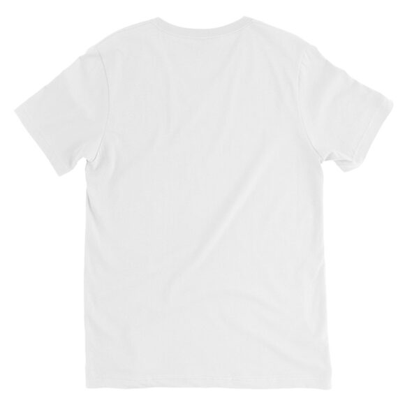 Unisex Short Sleeve V-Neck T-Shirt - Image 4