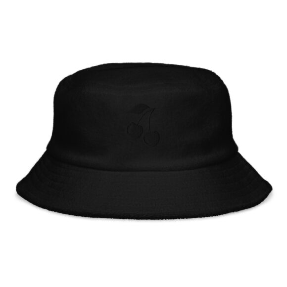 Unstructured terry cloth bucket hat - Image 2