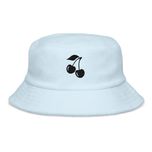 Unstructured terry cloth bucket hat - Image 4