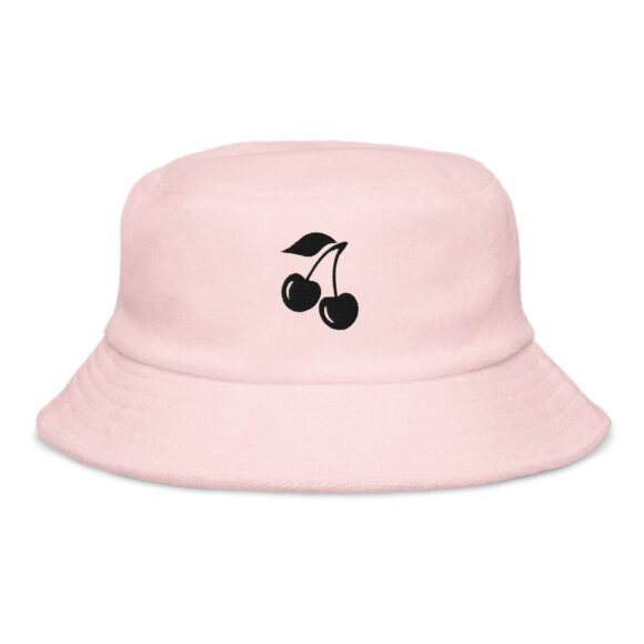 Unstructured terry cloth bucket hat - Image 3