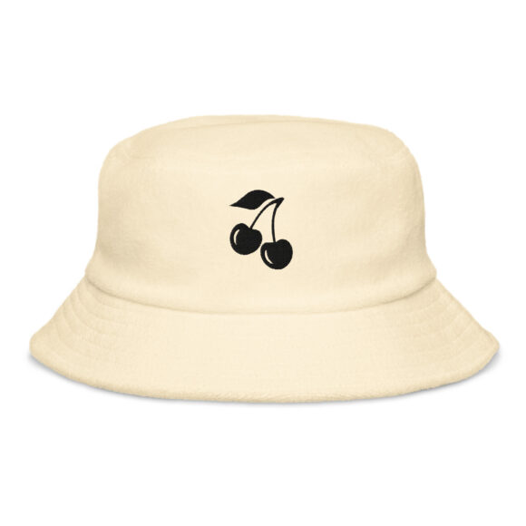 Unstructured terry cloth bucket hat - Image 5